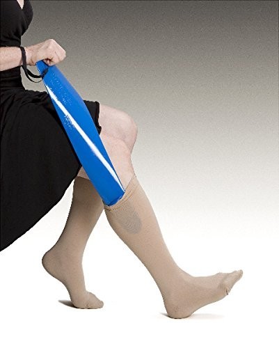 Compression Sock and Stocking Remover Tool – Easy Grip, Blue, Rehab Aid