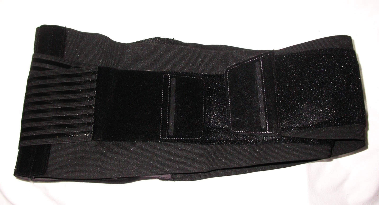 Mueller Adjustable Lumbar Back Support Belt Black One Size For Men Women