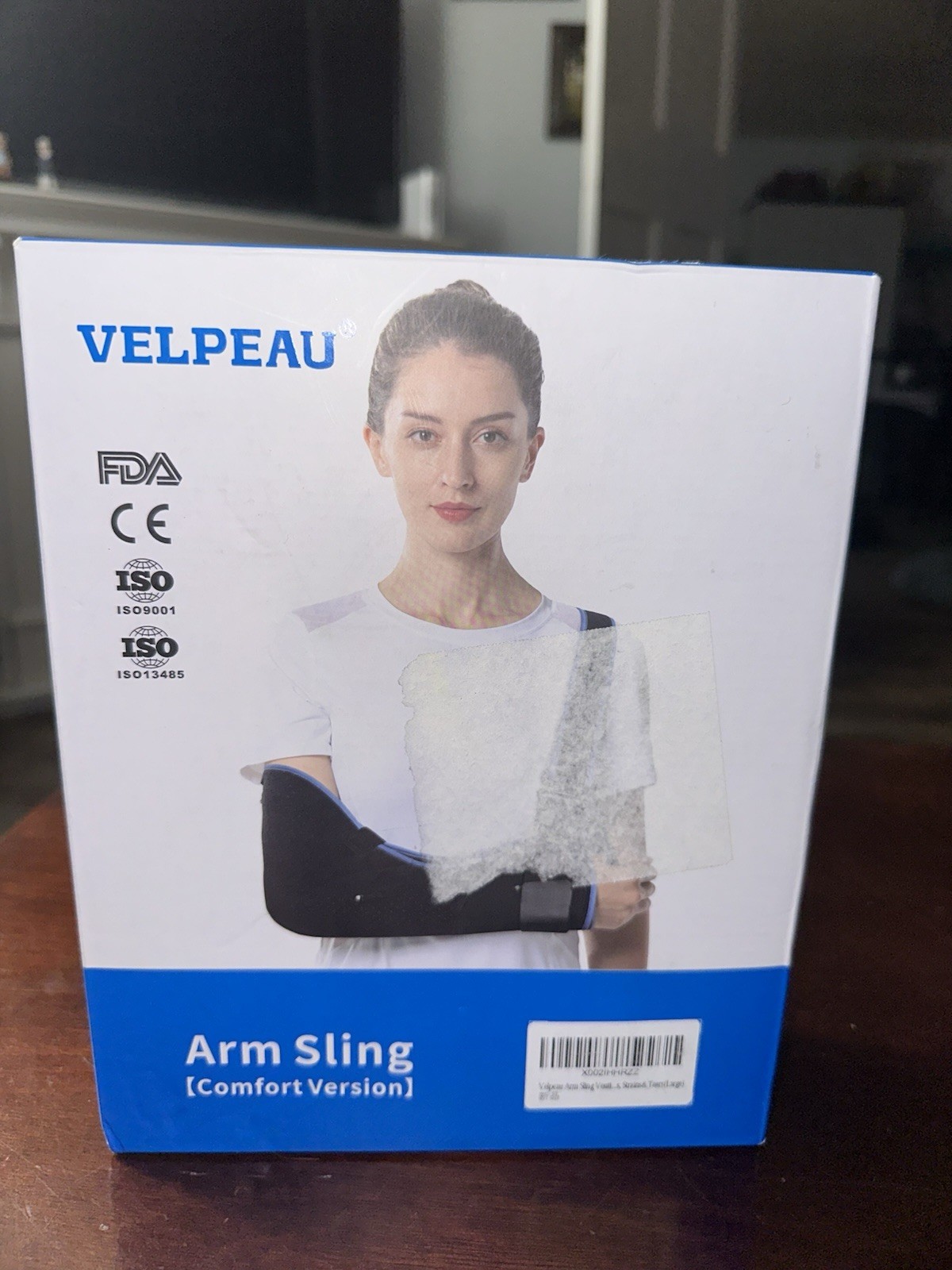 Velpeau Arm Sling for Right or Left Arm – Breathable Version – Large