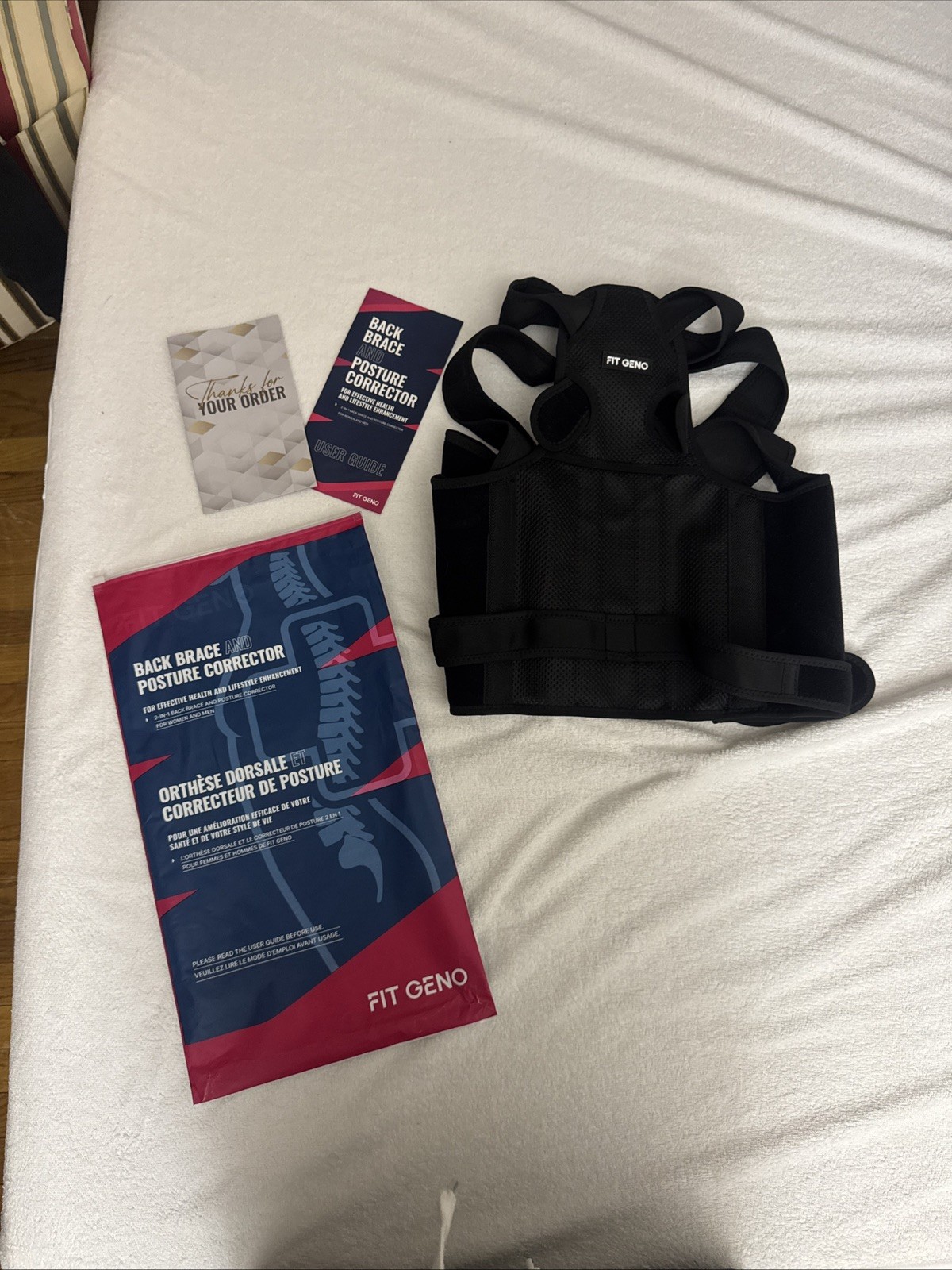 Unisex Adjustable Spinal Alignment Brace – Back Support & Posture Trainer