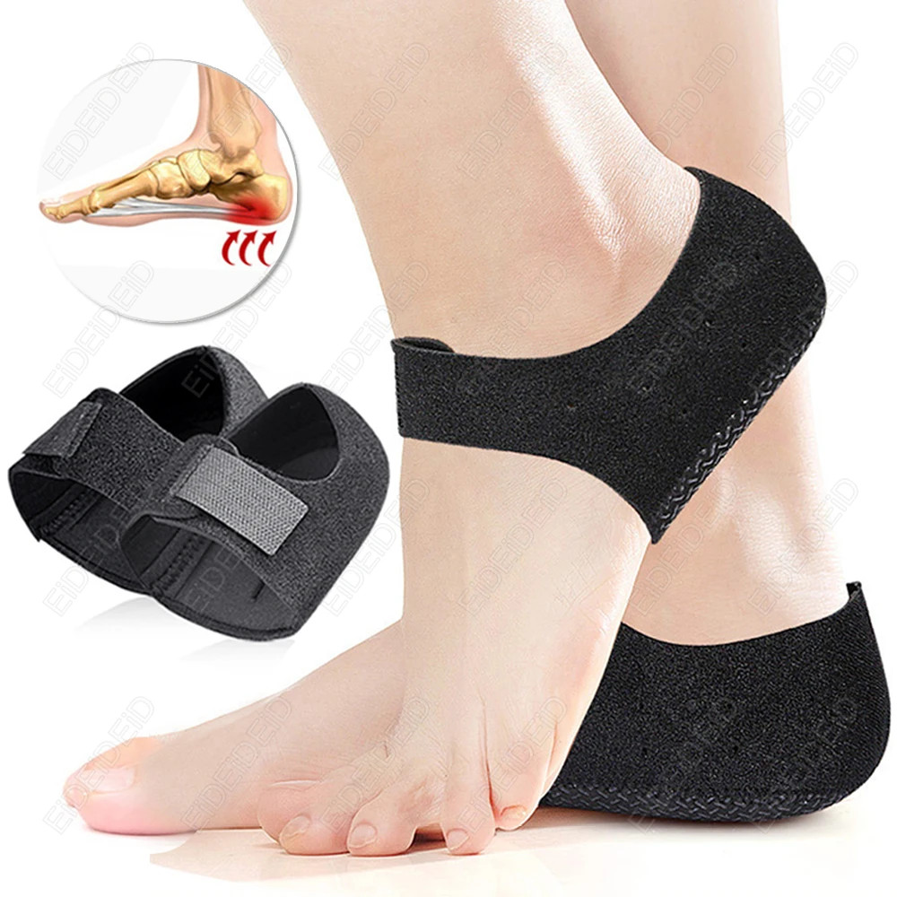 Plantar Fasciitis Silicone Heel Protector for Spurs Shock Absorption Shoes Pads
