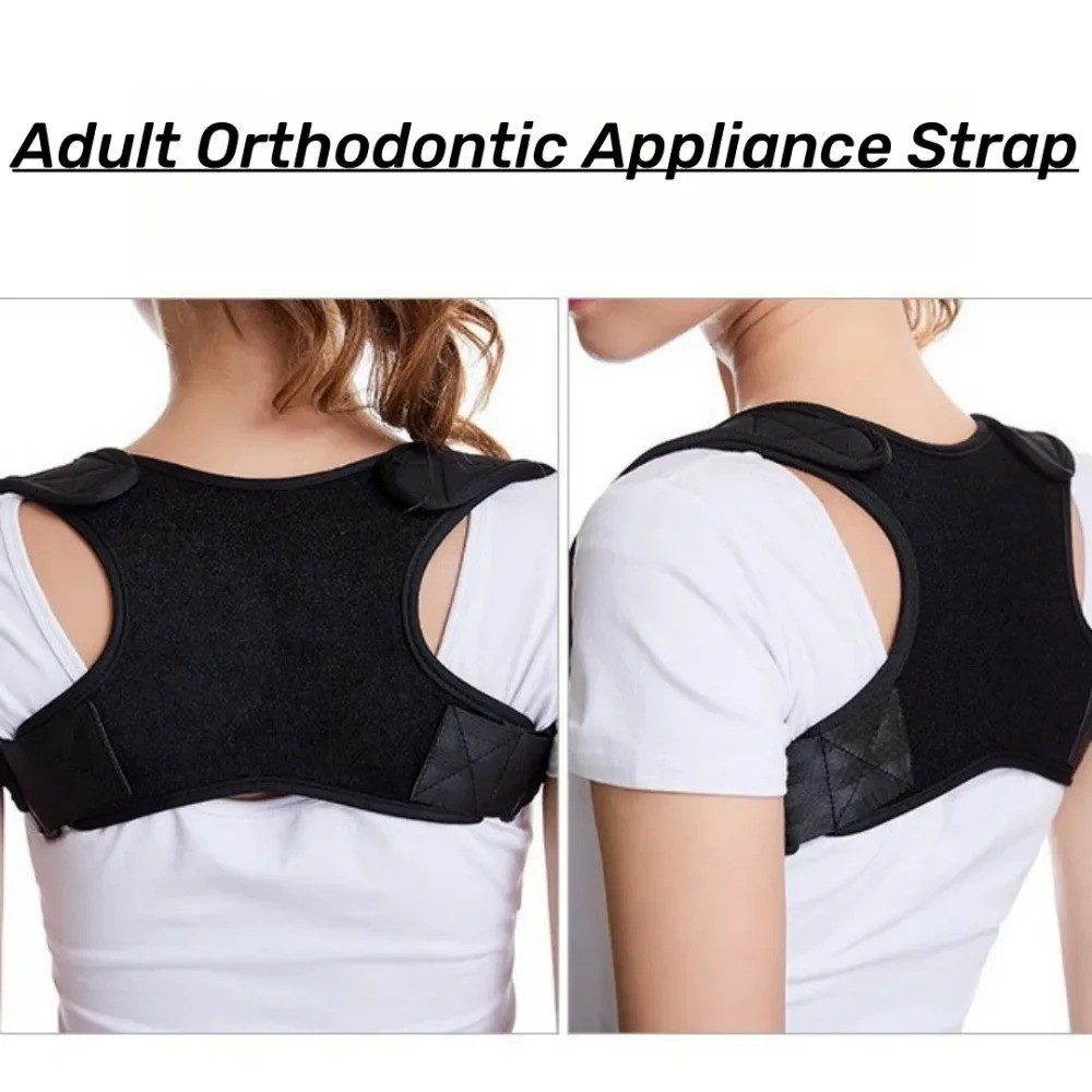 Back Posture Corrector Shoulder Straight Support Brace Belt Therapy Men Women
