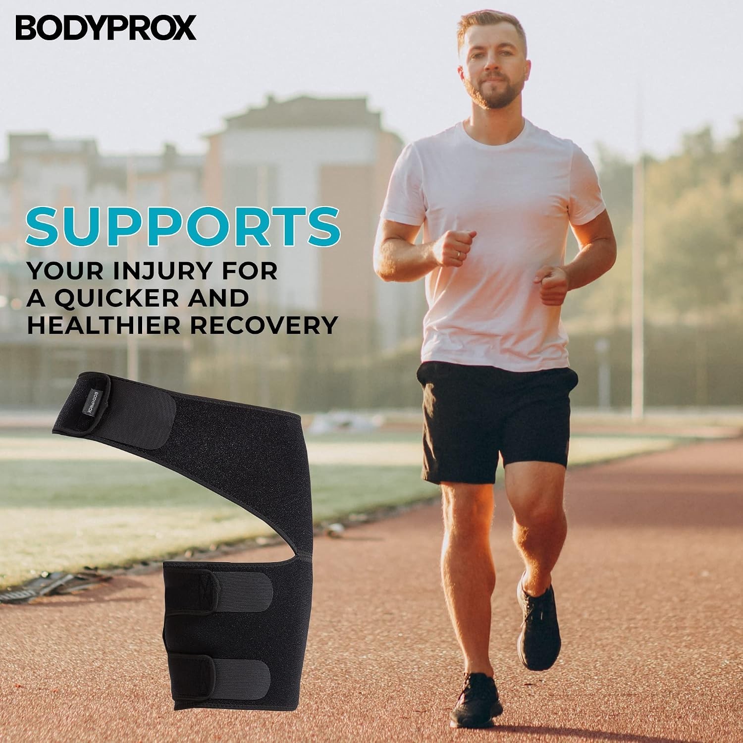 Neoprene Groin Support Wrap – Adjustable Pain Relief for Hip & Thigh