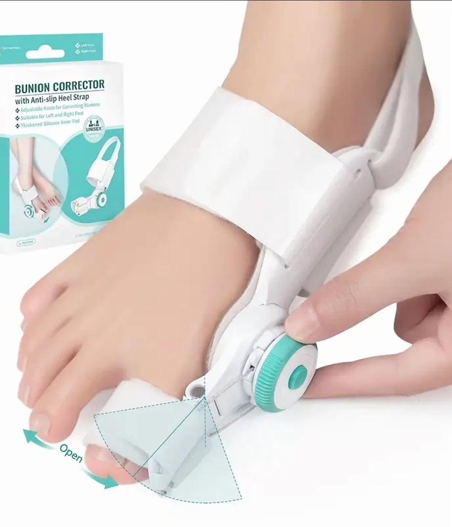 TechLove Adjustable Silicone Orthopedic Bunion Corrector Anti-Slip Heel Strap