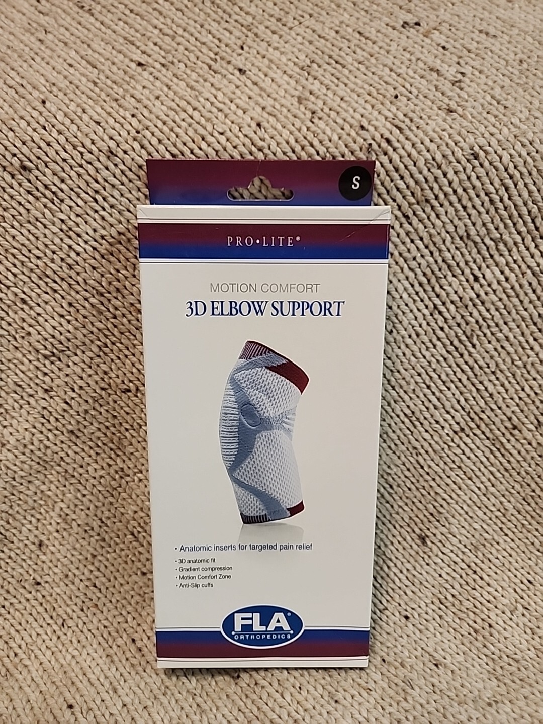 Pro Lite 3D Elbow Support Motion Comfort FLA Orthopedics Small New In Box