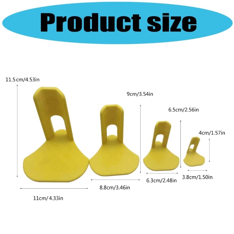 4Pcs Chicken Leg Brace For Injured Birds And Poultry Plastic Fixation Splints
