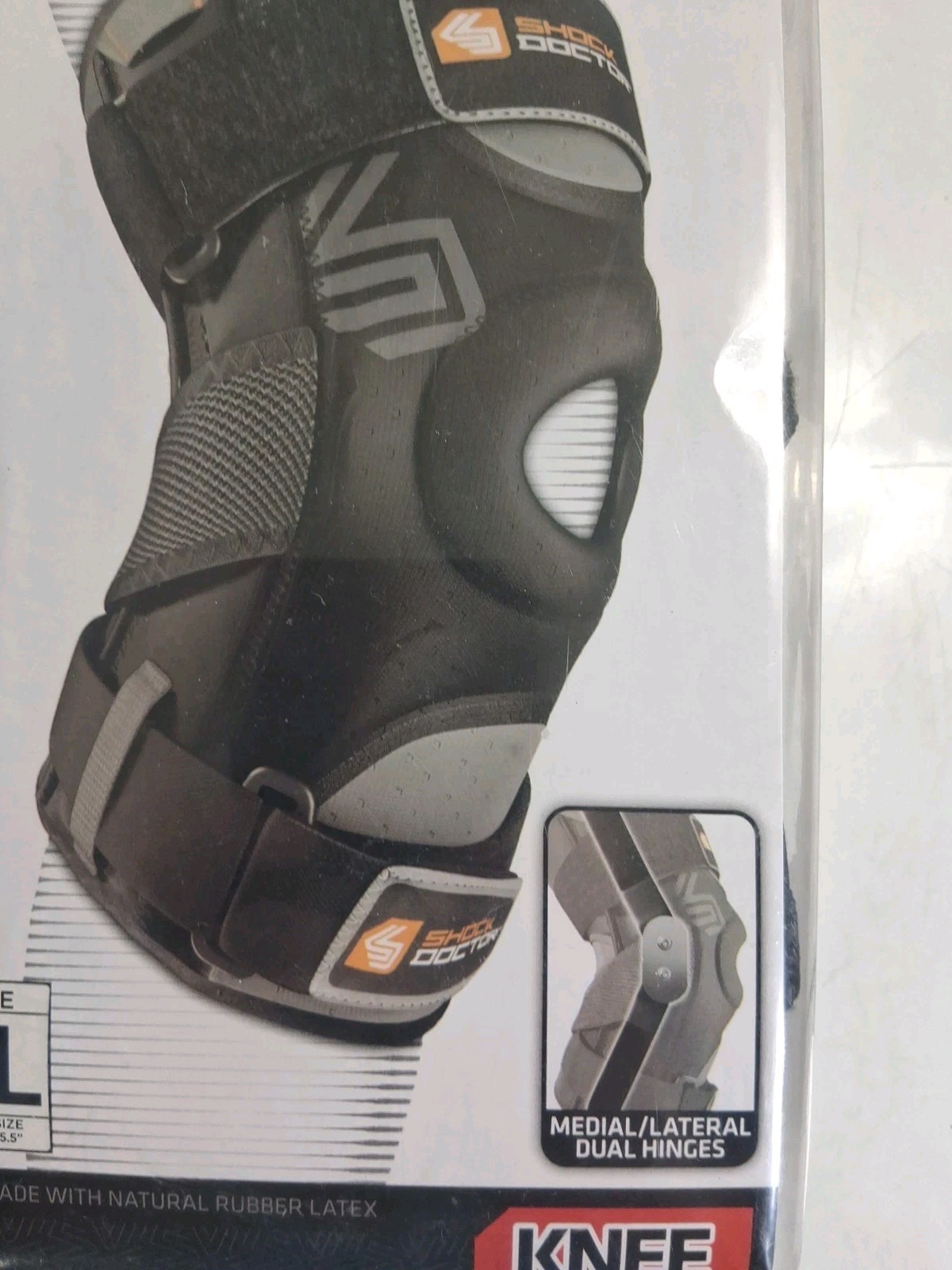 Shock Doctor 872 Knee Brace, Knee Support for Stability – Xlarge