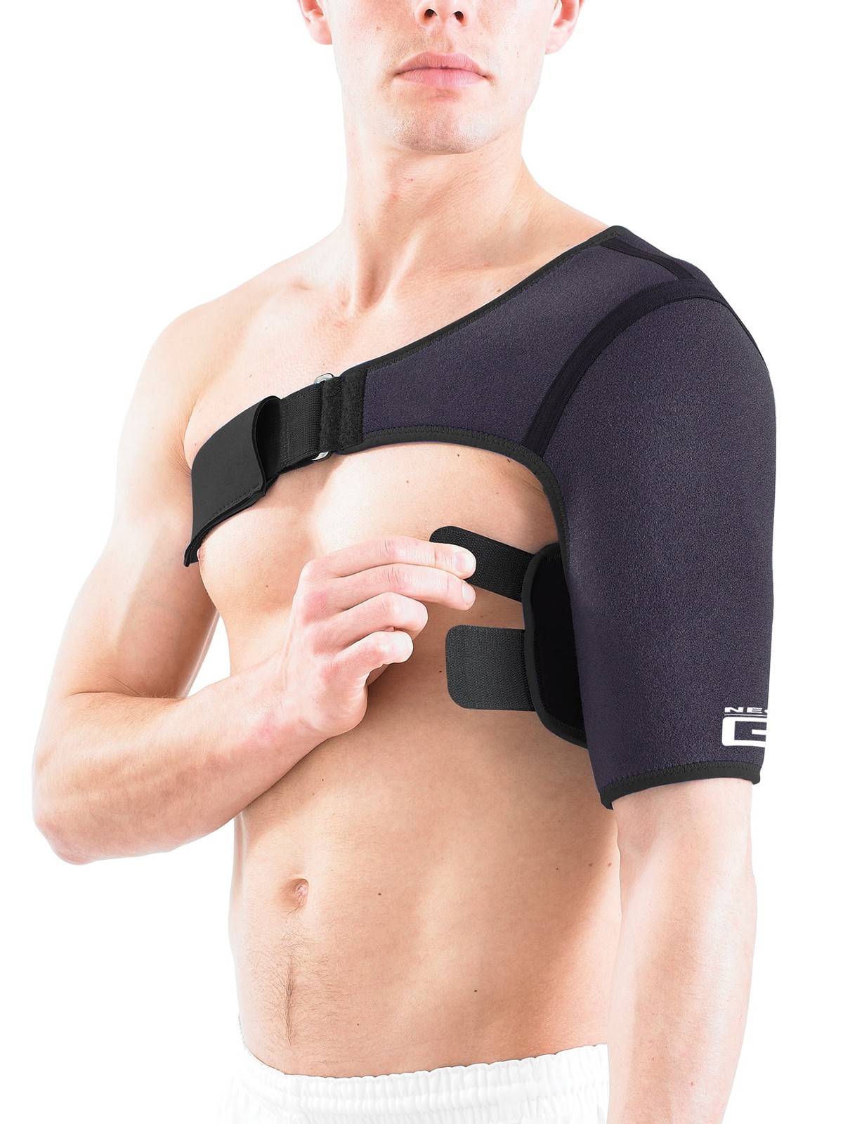 Neo G Easy-Fit Adjustable Neoprene Shoulder Support Brace, One Size FSA/HSA