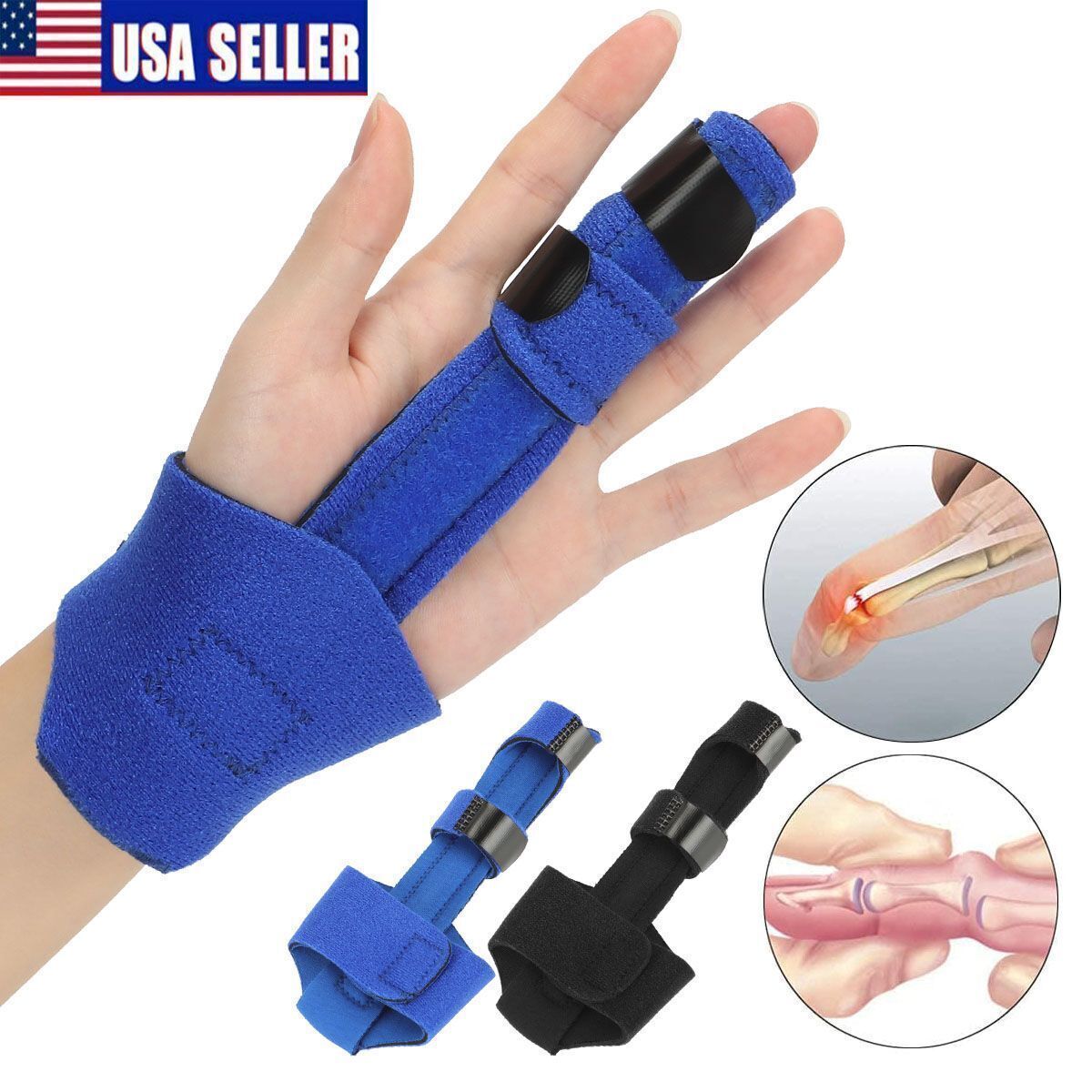 Adjustable Trigger Finger Splint Support Relief Pain Brace Fracture Recovery Fix