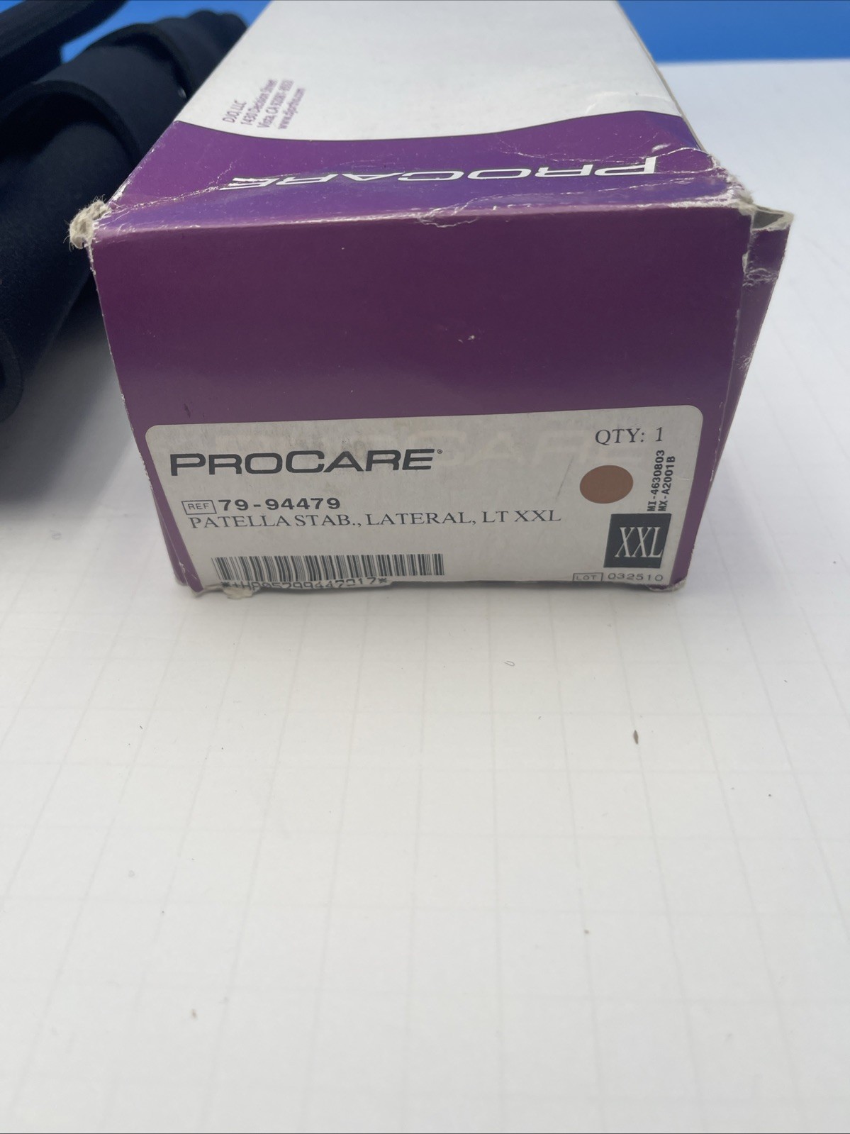 Procare 79-94479-10 Patella Stab Lateral LT XXL Knee Support