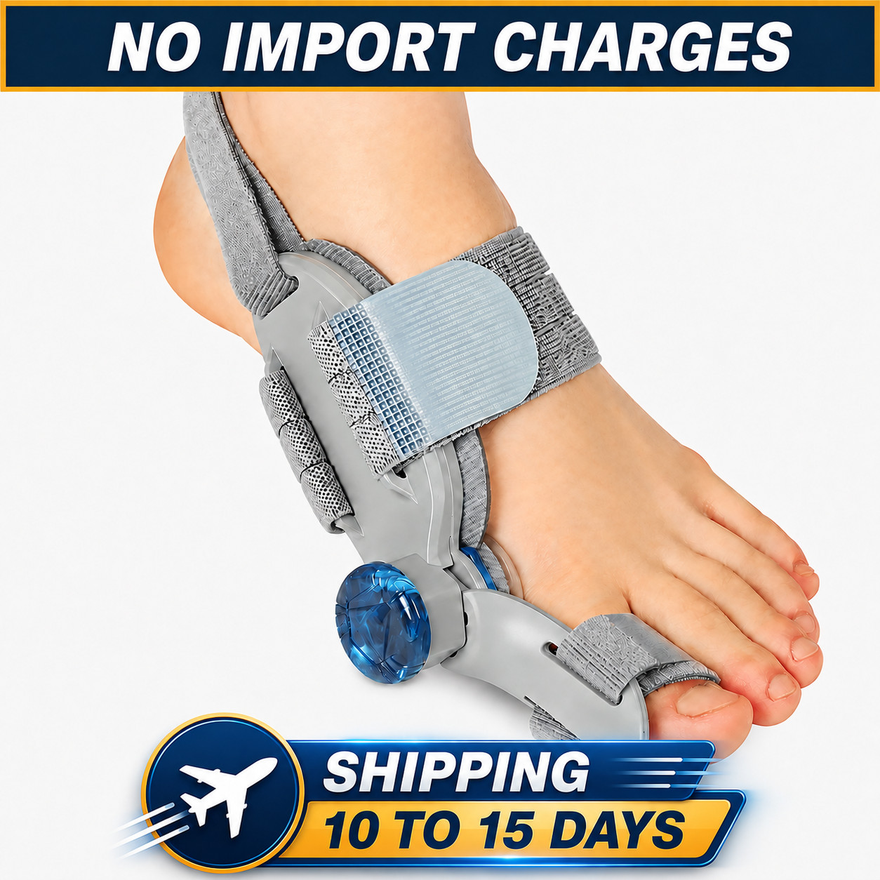 Bunion Corrector Splint Adjustable Hallux Valgus Big Toe Straightener Foot Brace