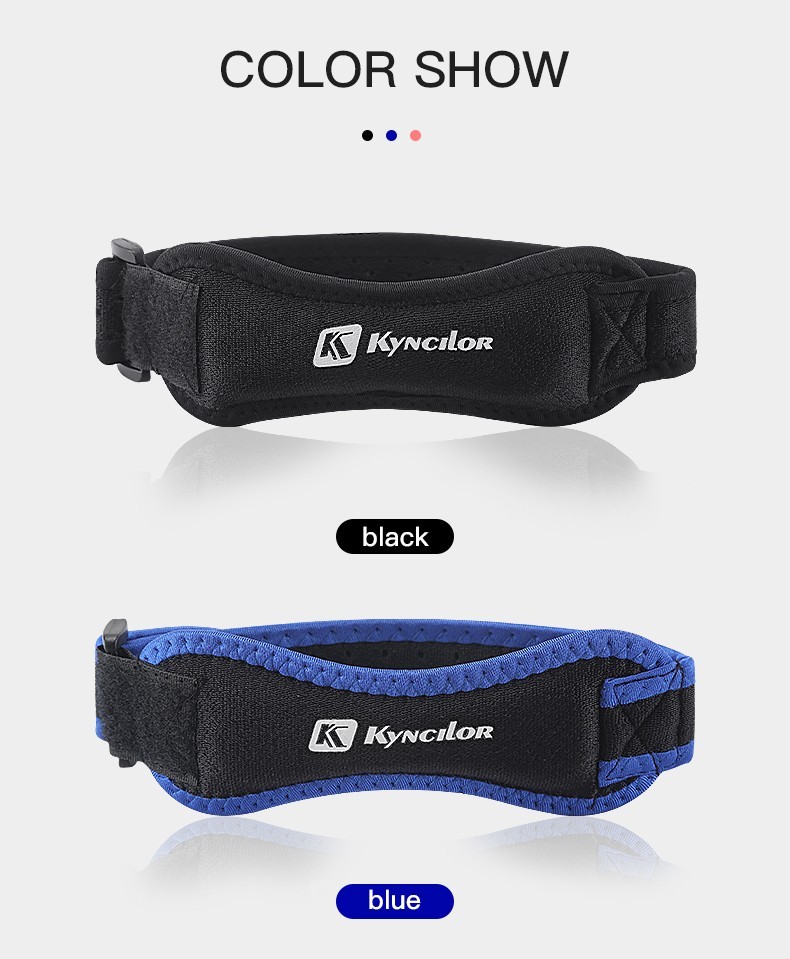 Knee Patellar Tendon Support Strap Adjustable Compression Brace Sports Sleeve