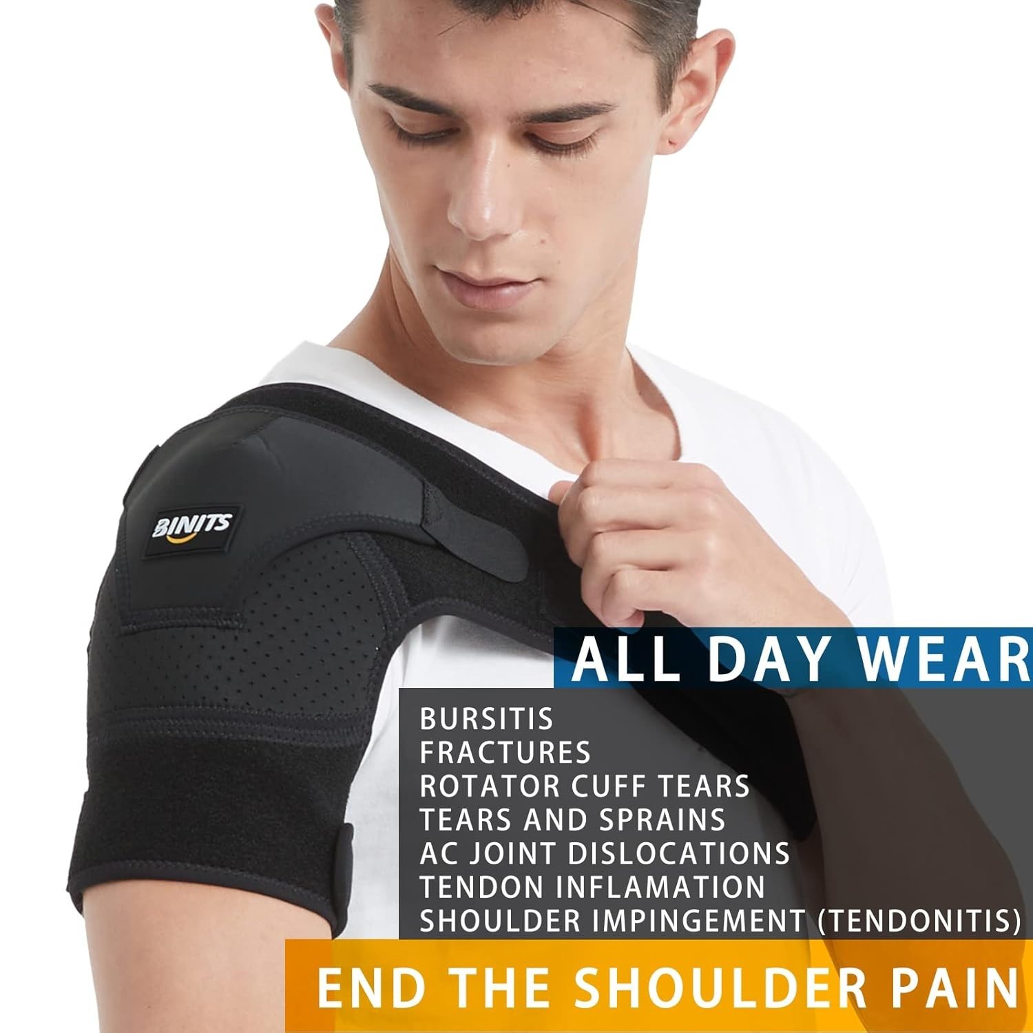 Shoulder Brace for Rotator Cuff, Tendonitis, Dislocation, Shoulder Pain Relie…