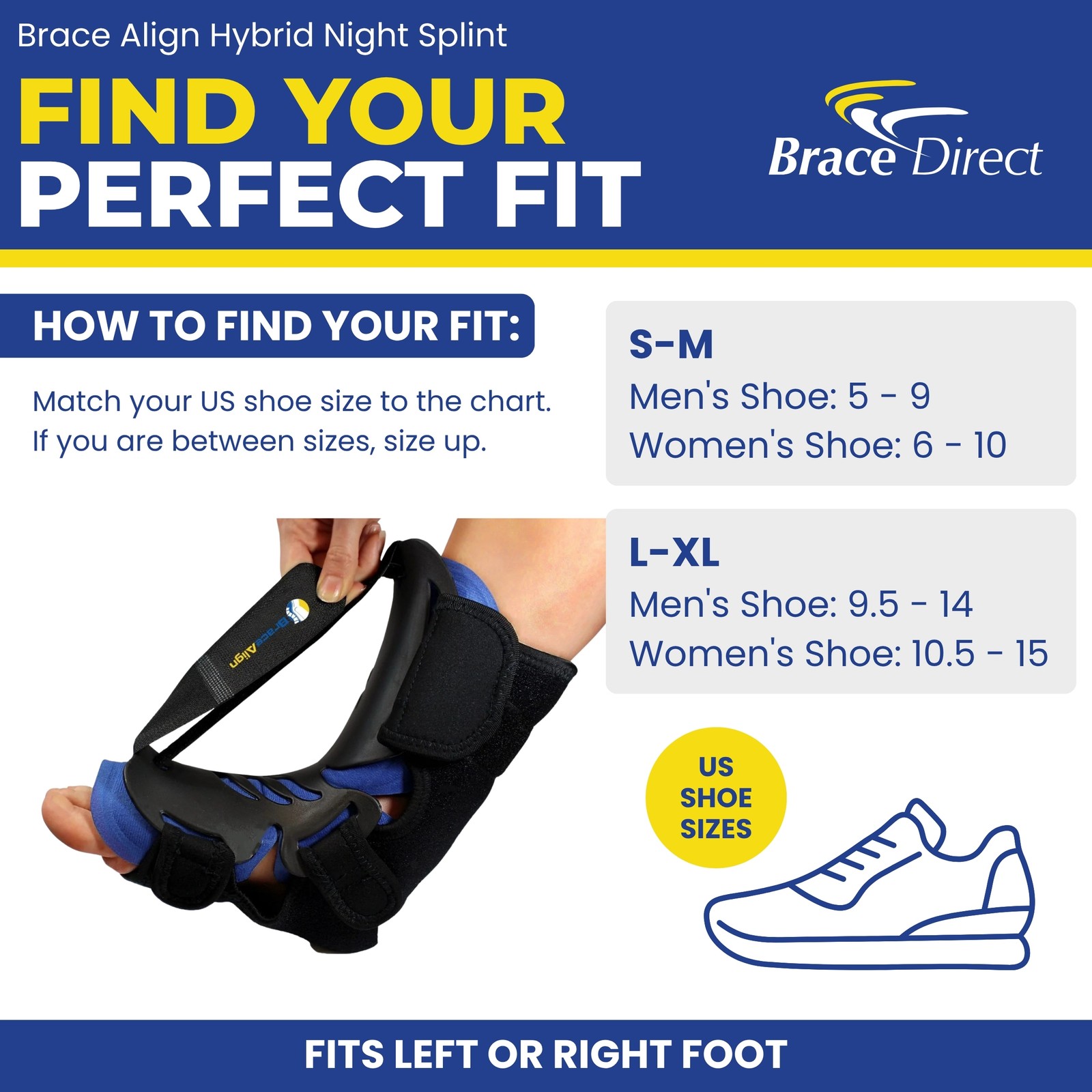 Hybrid Night Splint PDAC L4396/ L4397 – Pain Relief for Plantar Fasciitis