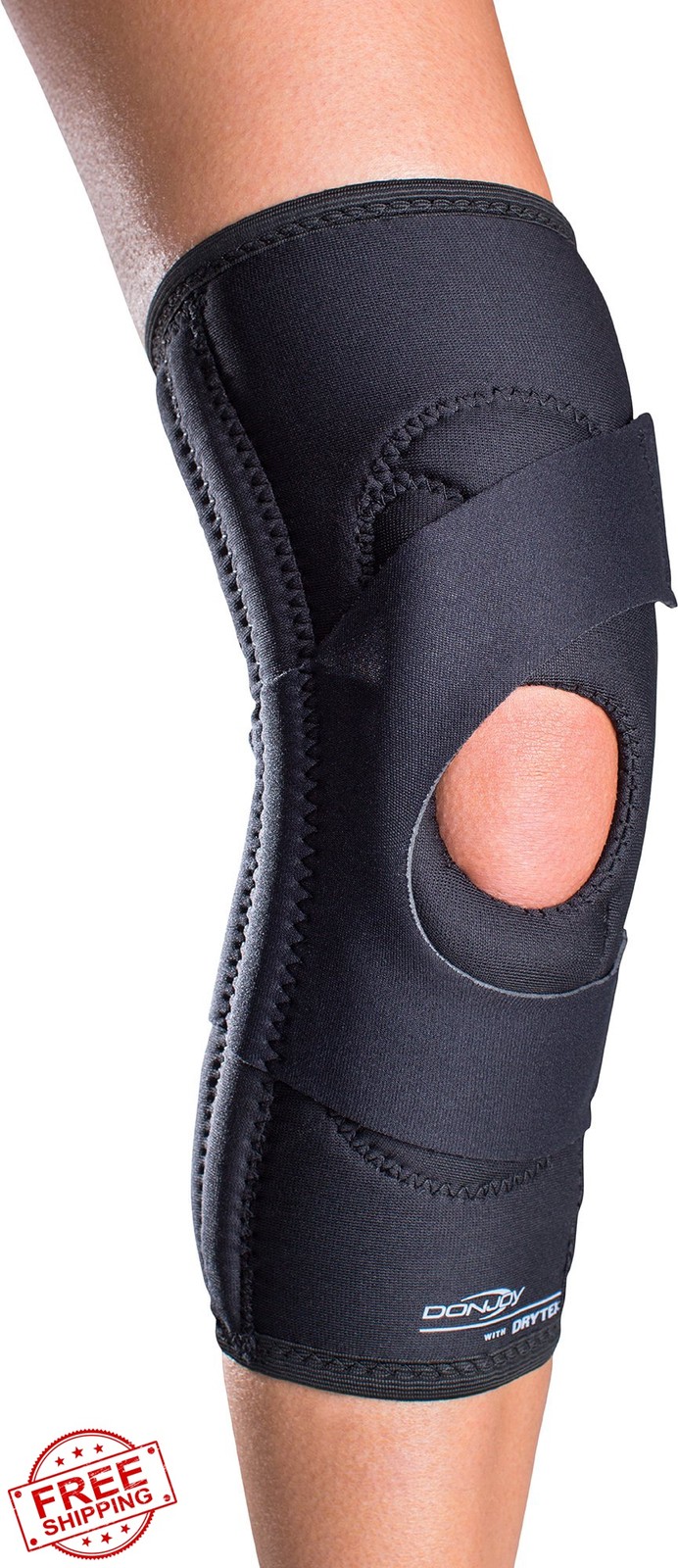 DonJoy Drytex Knee Brace Right Leg Large Black