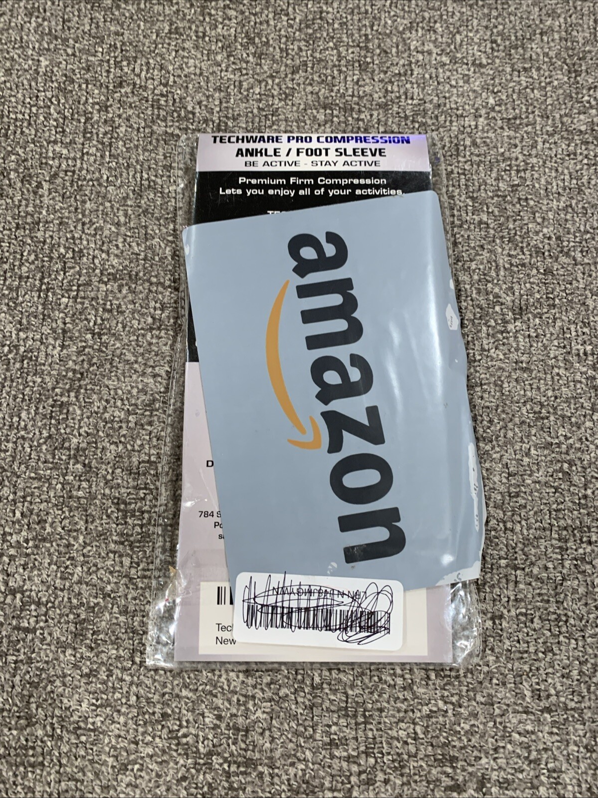 TechWare Pro Compression Ankle / Foot Sleeve S/M 1 Pair