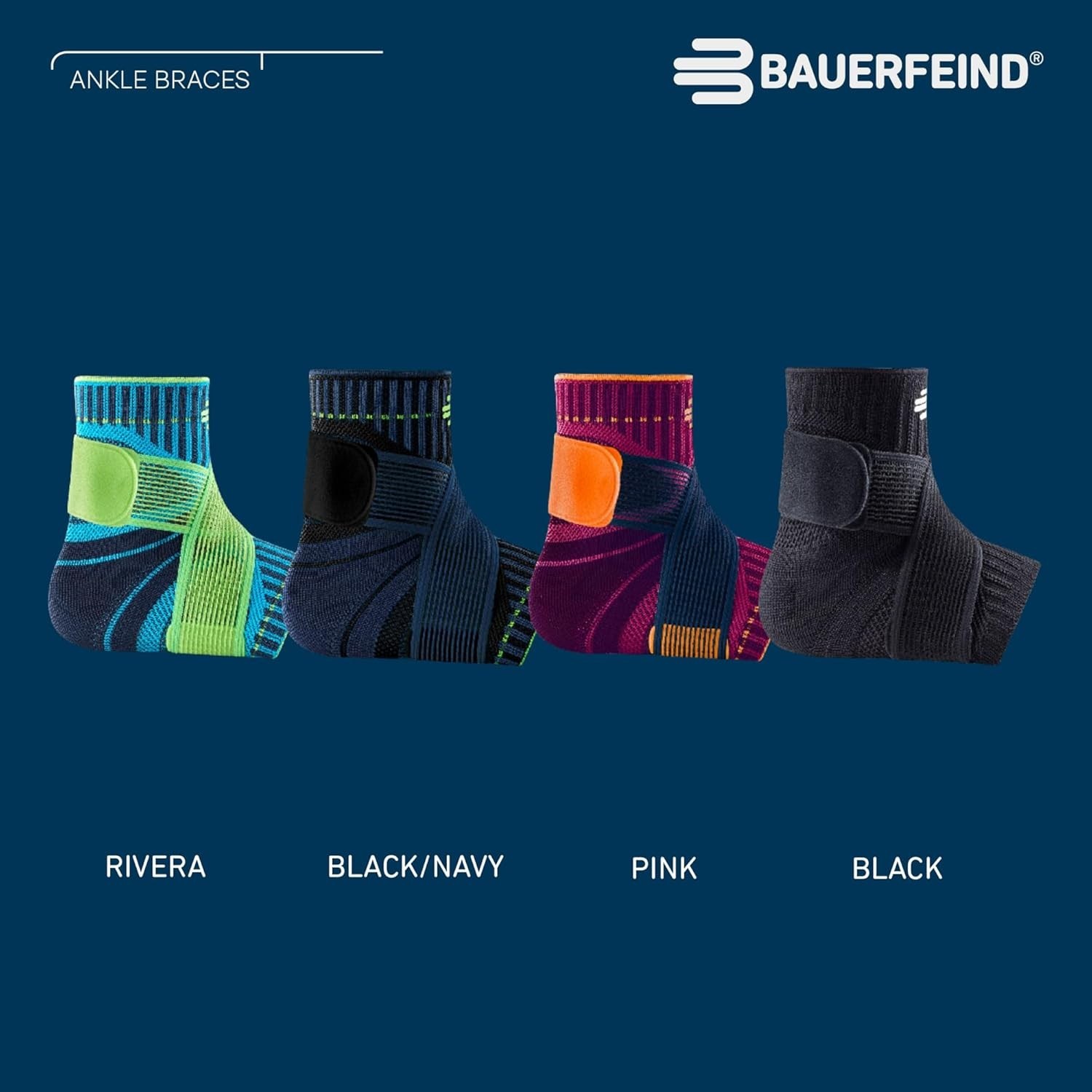 Sports Ankle Support – Ankle Brace for Stabilization & Protection – Figure-8 …