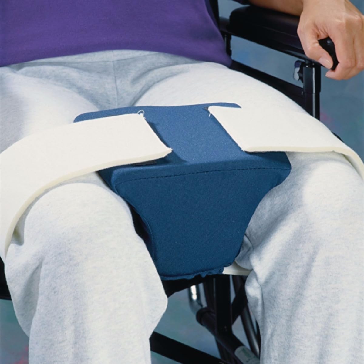Rolyan Polyester Covered Knee Separator Soft Block Contoured To Support And