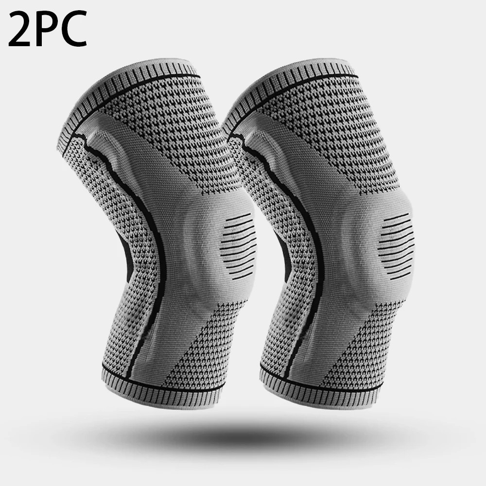 Knee Sleeve Compression Brace Support For Sport Joint Pain Arthritis Relief NEW