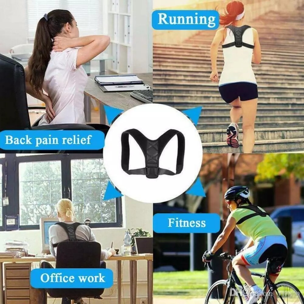 Sitting posture corrector for men and women relieve spinal lumbar muscle strain