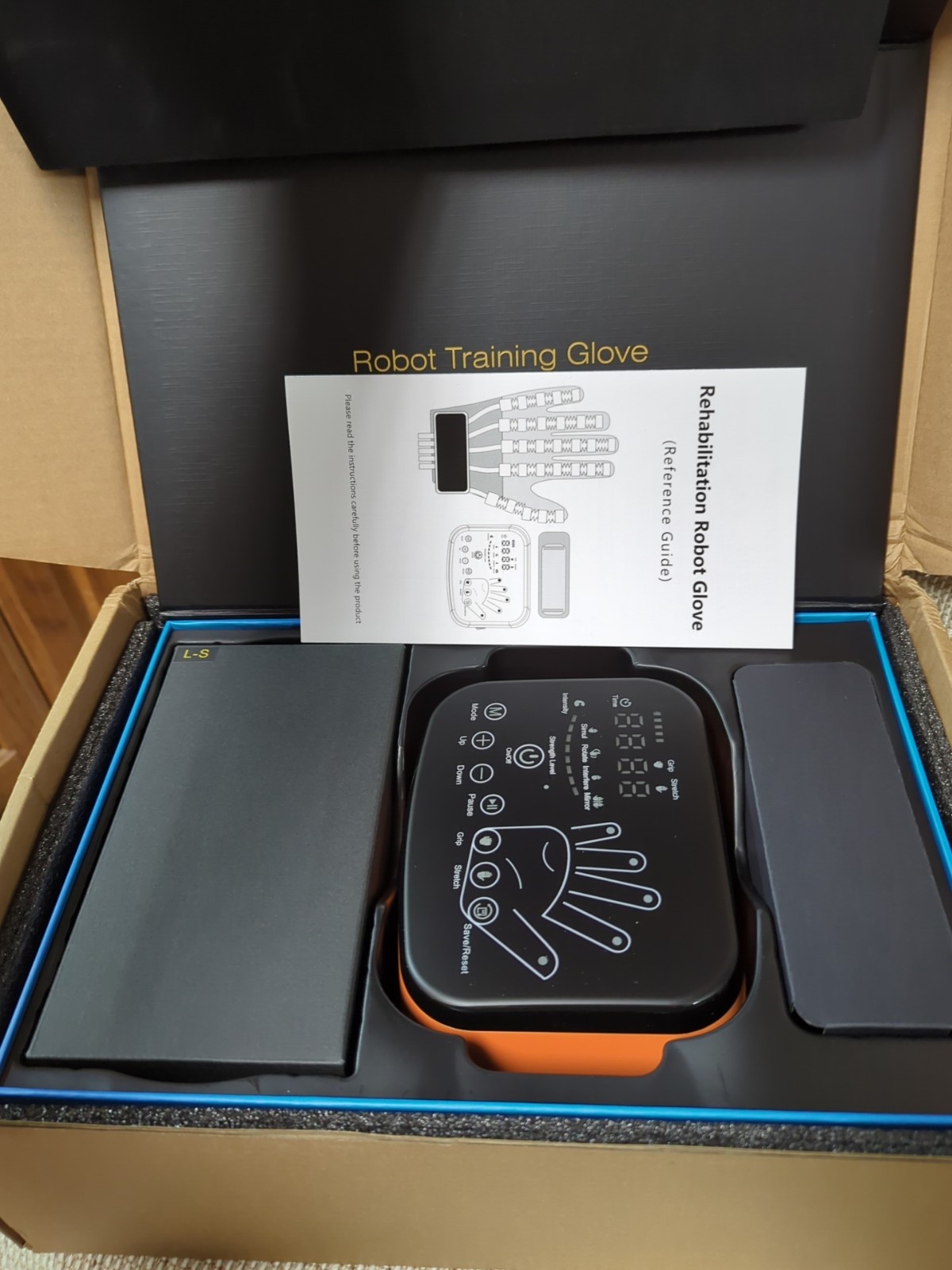MZU Upgraded Version of Hand Function Recovery Finger Trainer. Left/ Small