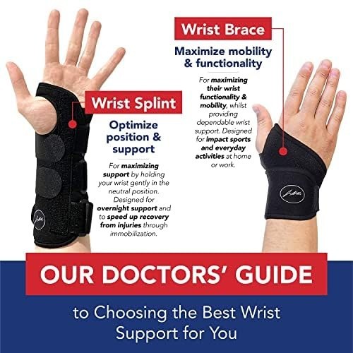 Hand Support Brace for Carpal Tunnel Syndrome, Lightweight and Durable Design