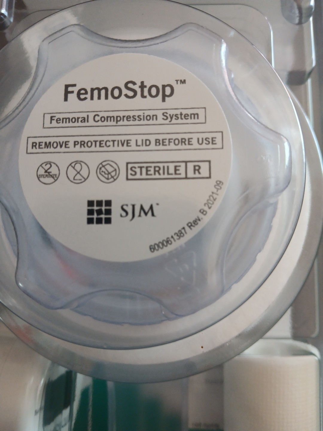 ST JUDE MEDICAL REF C11165 FEMOSTOP GOLD FEMORAL COMPRESSION SYSTEM**