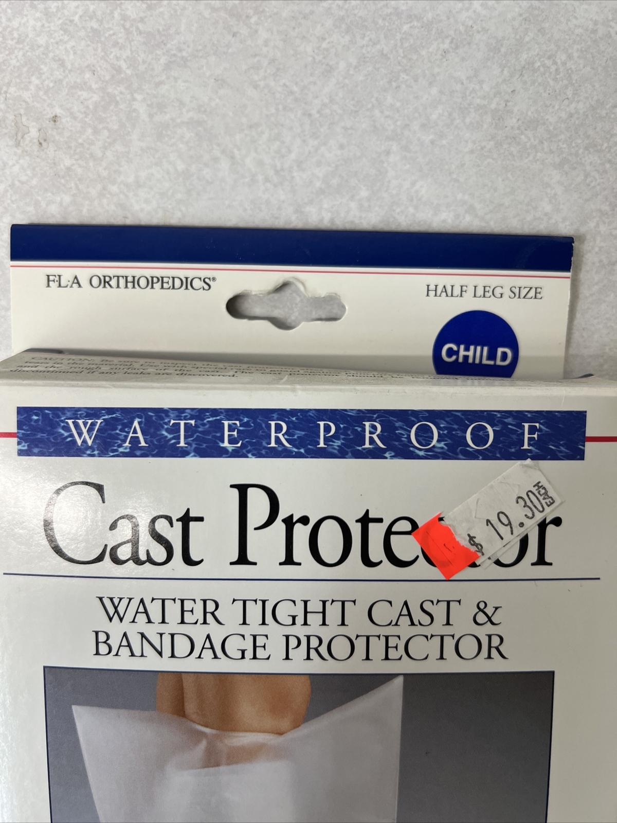 FLA Orthopedics Cast Protector Waterproof CHILD Half Leg Size NEW
