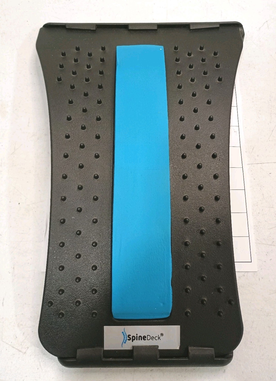 SpineDeck Adjustable Back Stretcher / Lumbar Support Deck – New Without Box