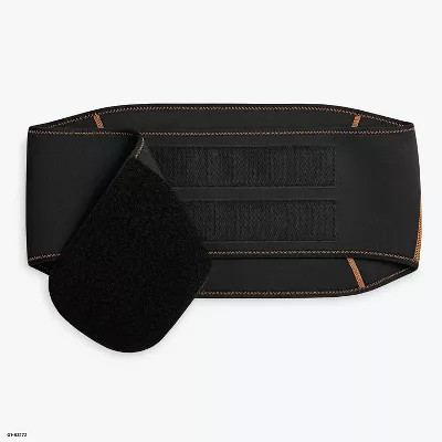 TOMMIE COPPER SPORT COMFORT BACK BRACE – SIZE: S/M – BLACK/COPPER