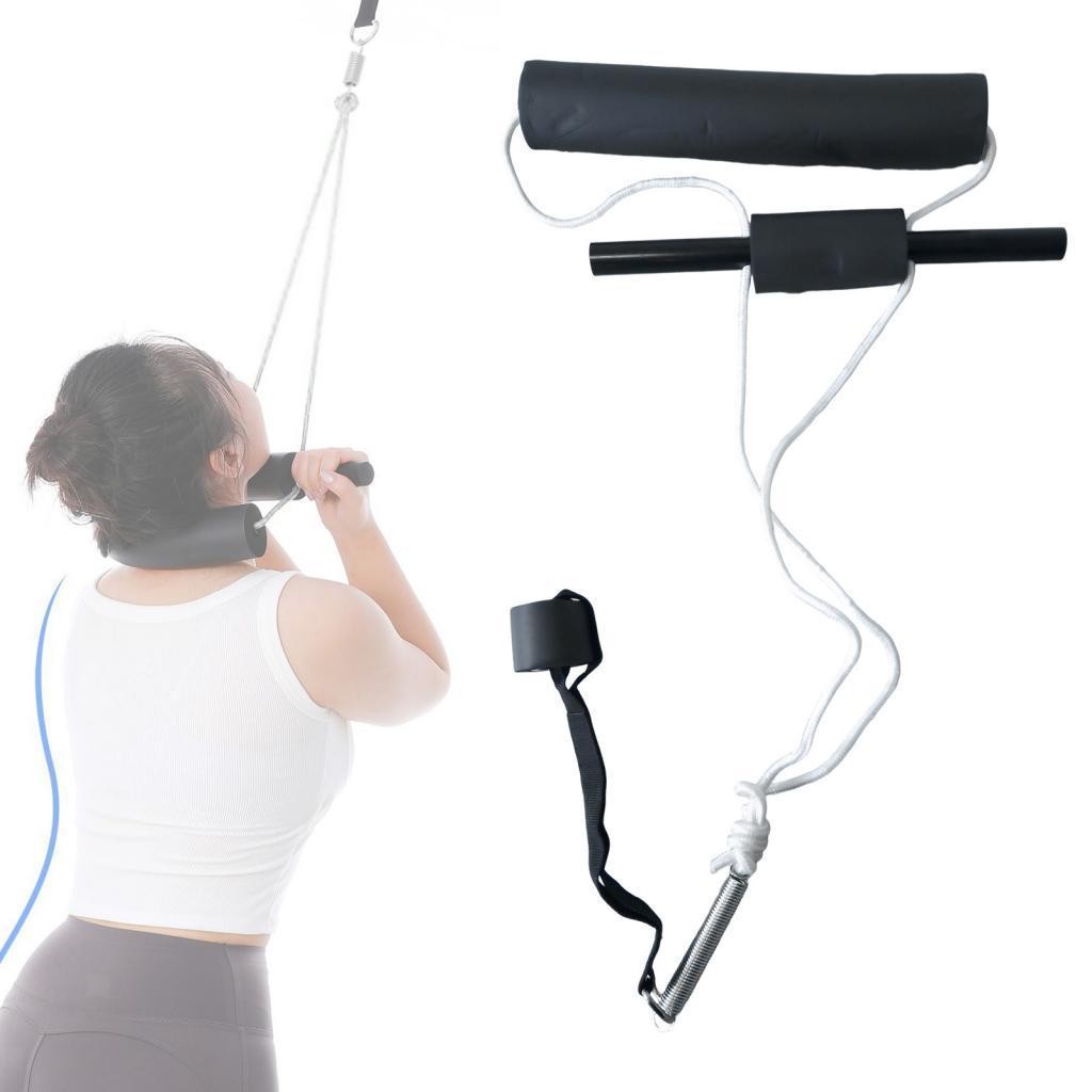 Cervical Neck Traction Device Portable Exerciser Ergonomic Multipurpose Sturdy
