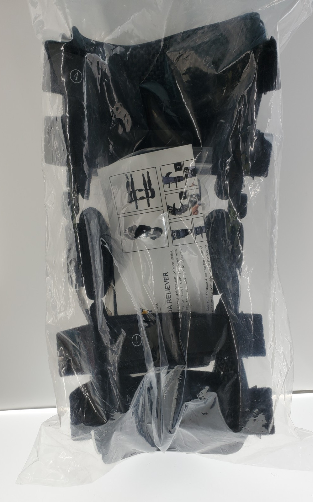Dr Medical The DUAL OA Reliever LARGE RIGHT Knee Brace KB0104-147R-03 DRMS New!
