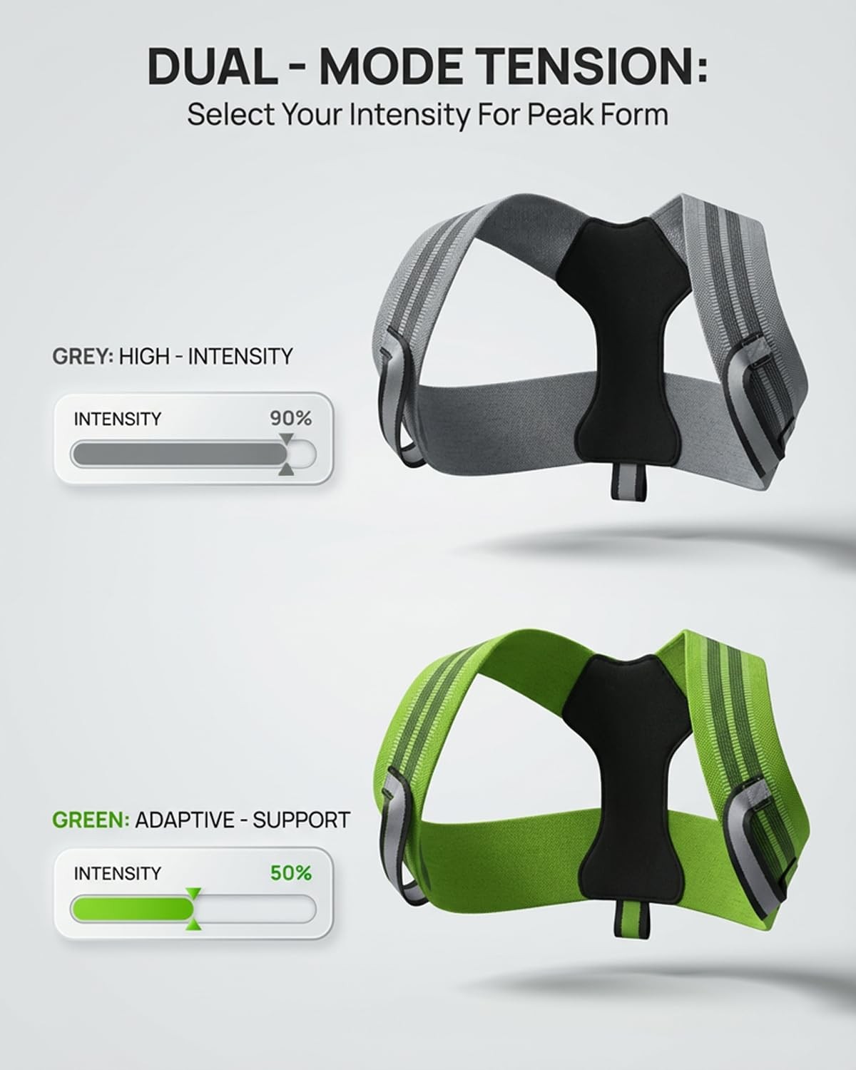 -Gym Back Posture Corrector for men to Open Shoulders, 8cm Ultra-Wide No-Digg…