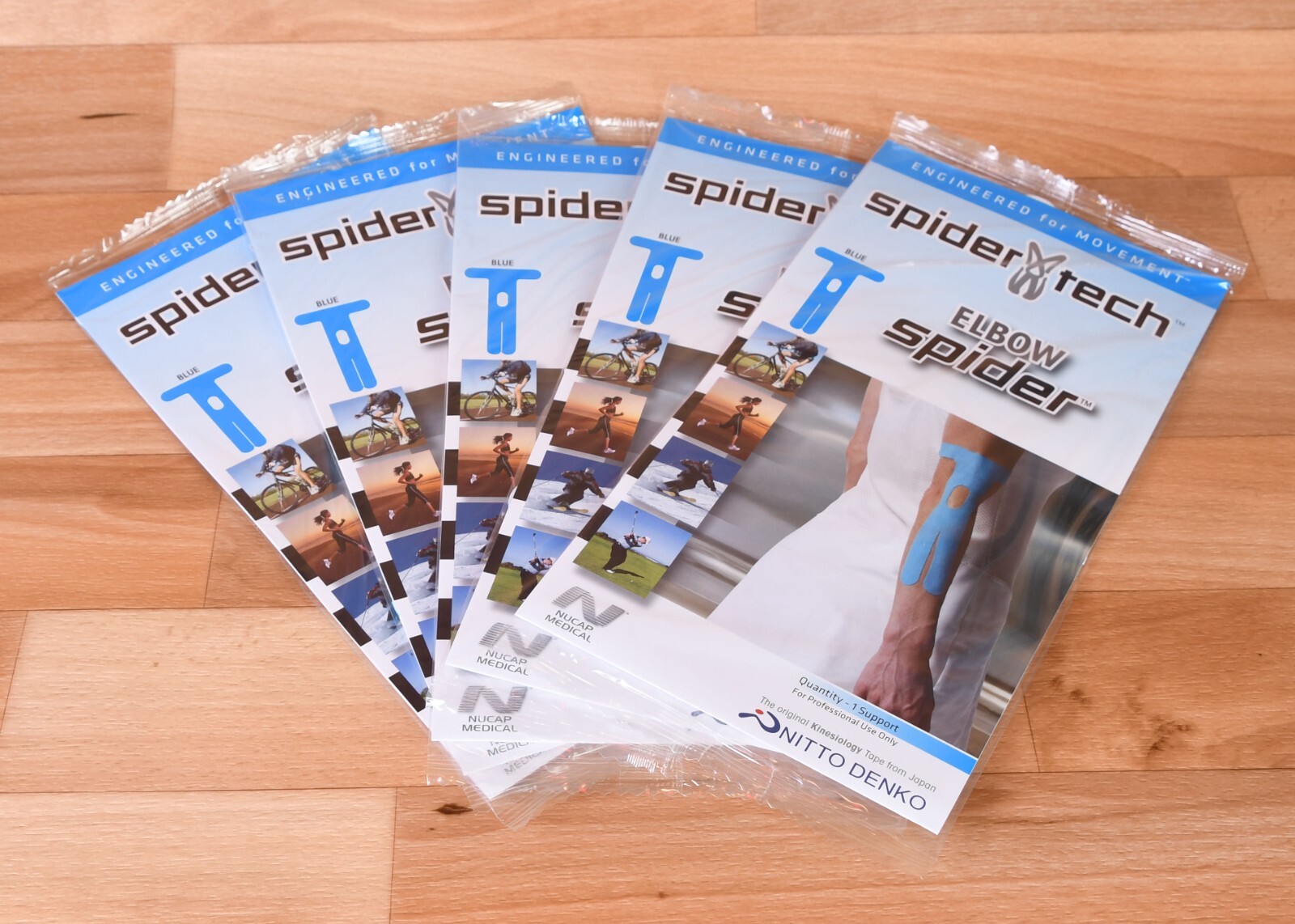 Spider Tech Elbow support tape 5 packs
