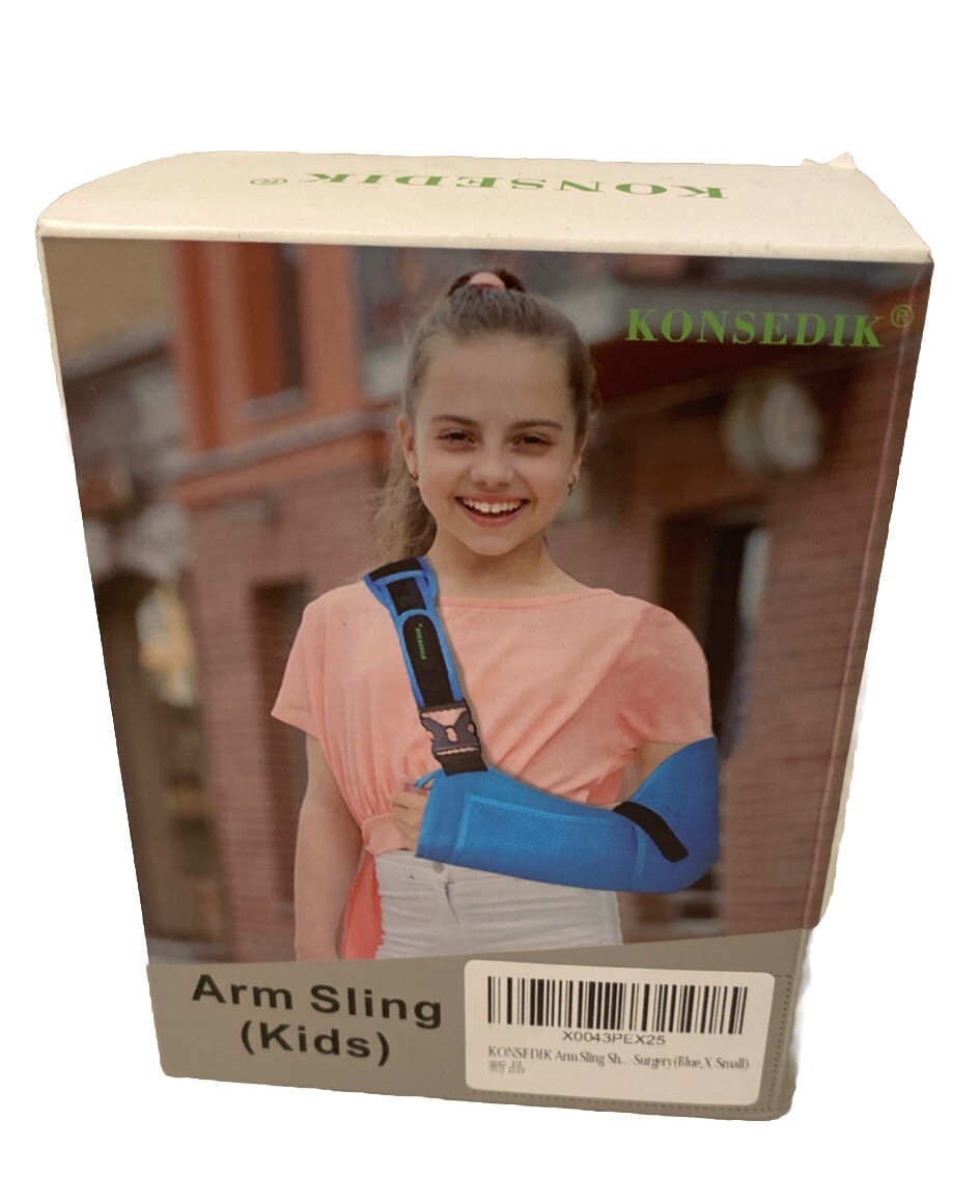 KONSEDIK Arm Sling Shoulder Injury For Kids Size X-Small
