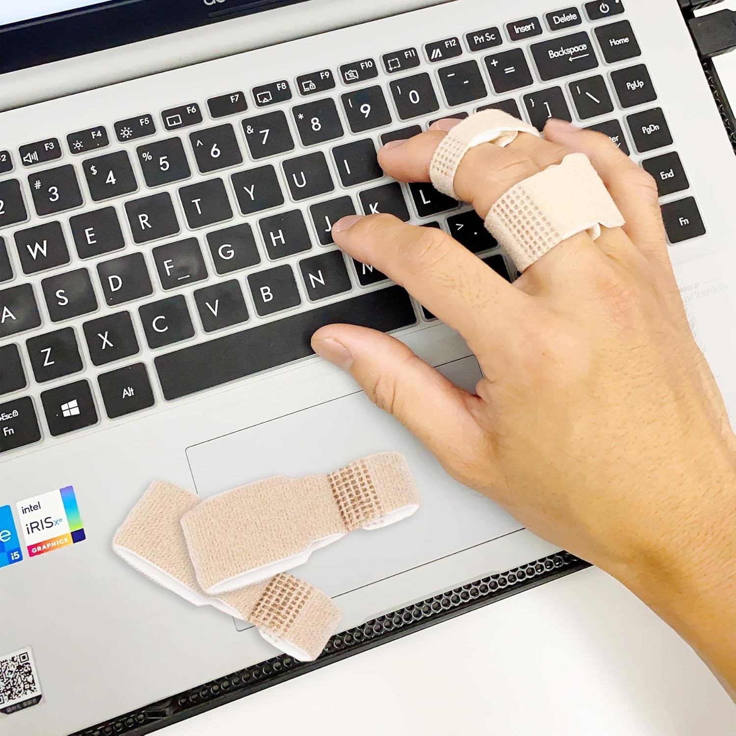 Finger Buddy Straps 8 Pack – Buddy Tape Finger Straps with Padding for Injure…
