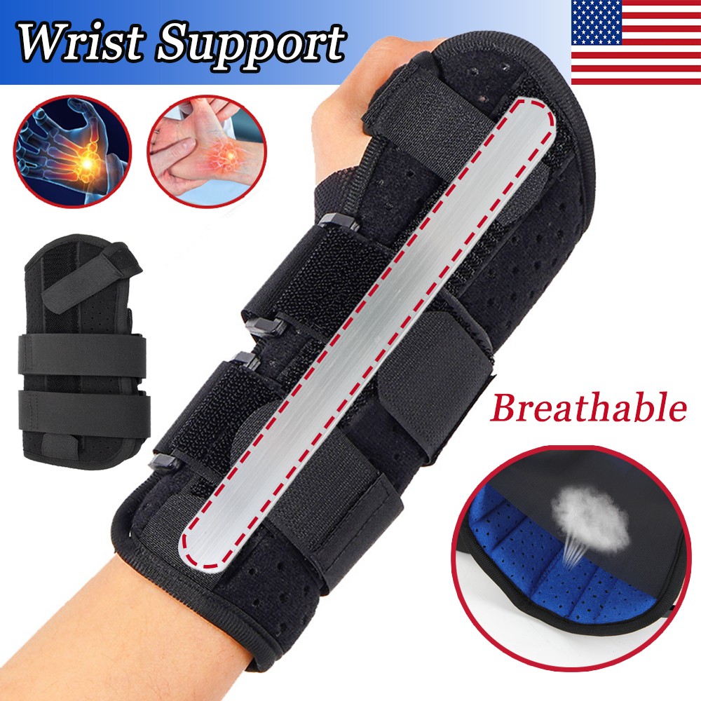 Splint Wrist Brace Hand Carpal Tunnel Wrist Support Sprain Arthritis Pain Relief