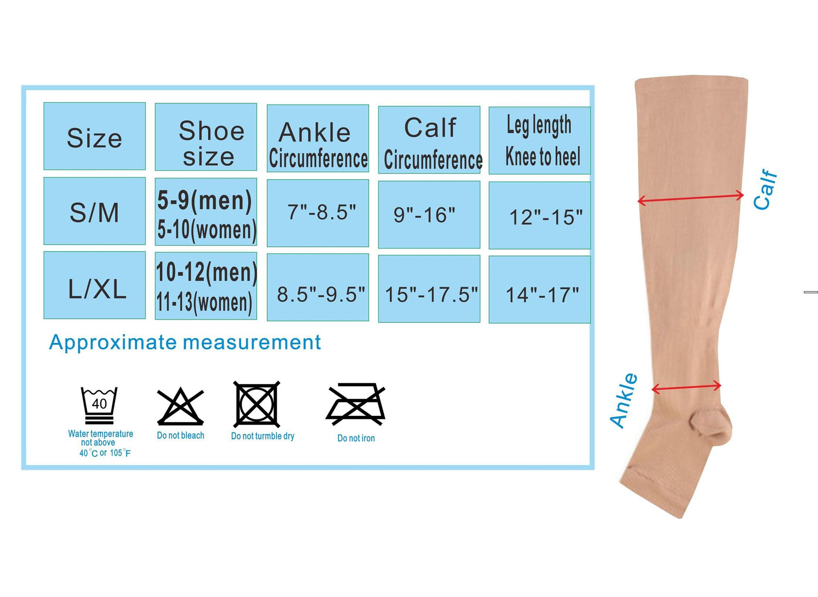 Open toe Toeless Compression Socks 3 Pairs for Women Men 15-20 mmHg Support R…