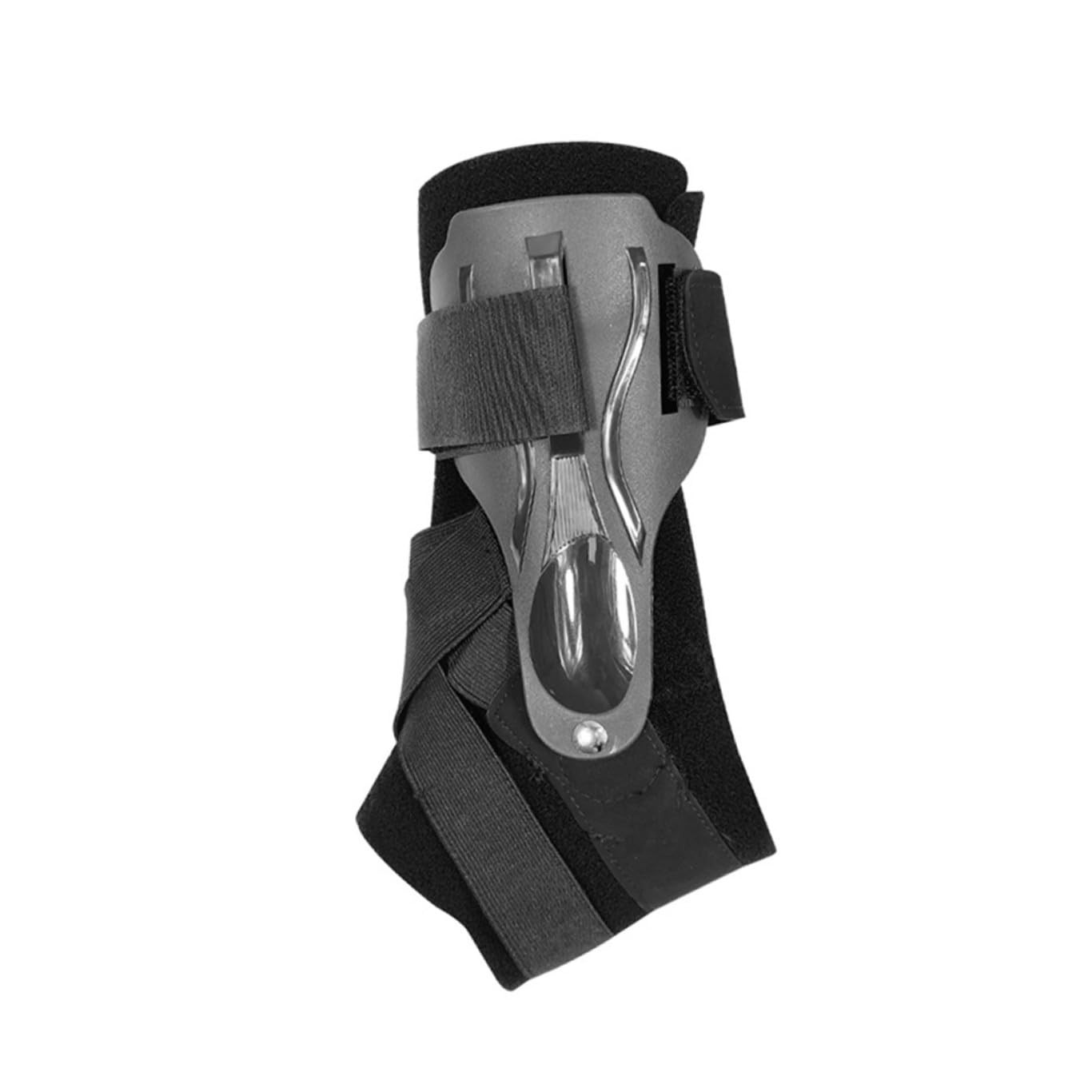 KOMBIUDA Ankle Brace Black Breathable Support for Running Basketball small