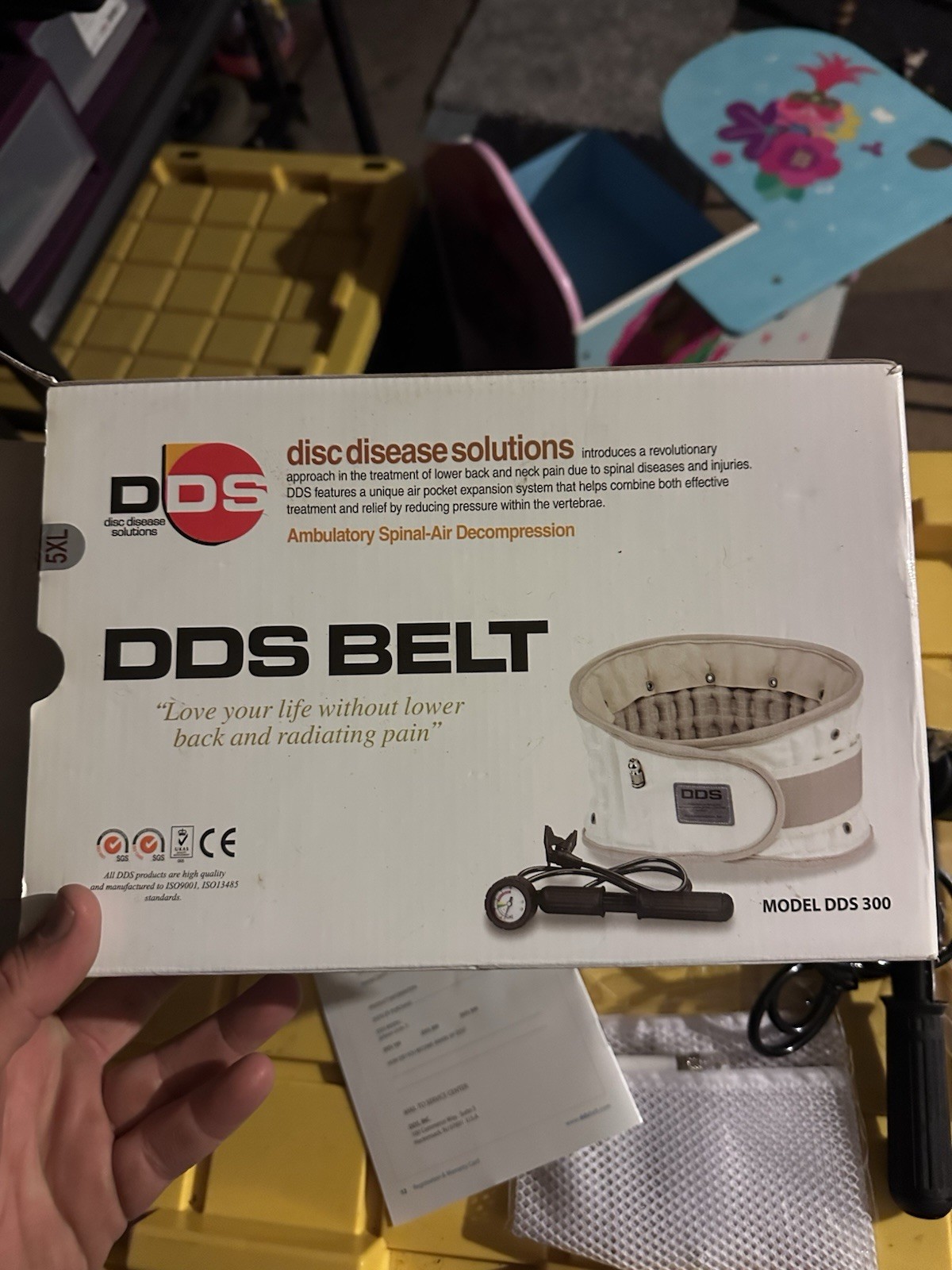 Disc Disease Solutions DDS 500 Size 5XL Ambulatory Spinal-Air Decompression