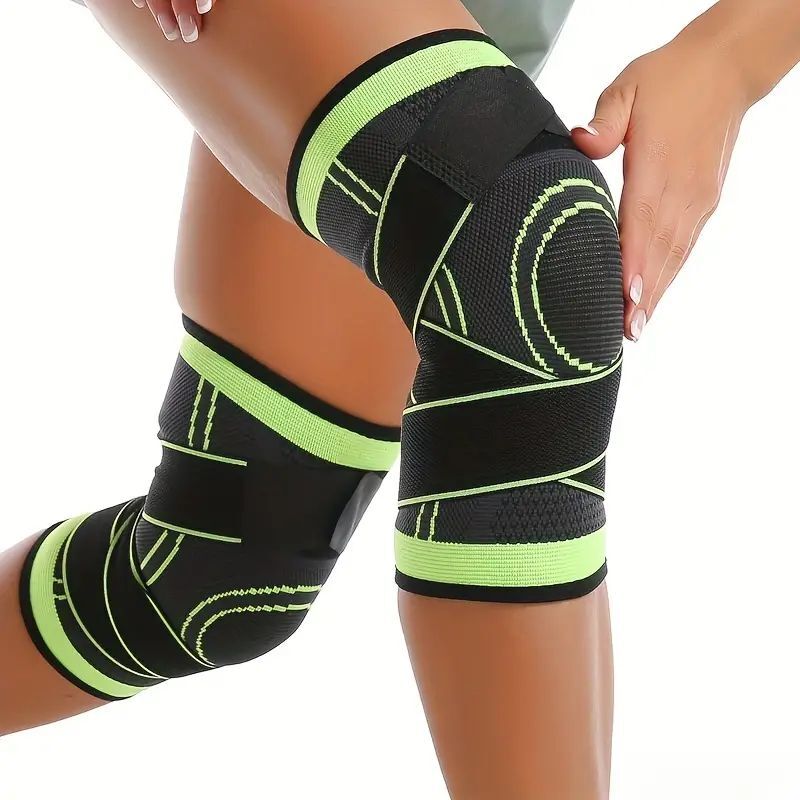 2x Knee Sleeve Compression Support for Arthritis Pain, Running Safety,Men/Women