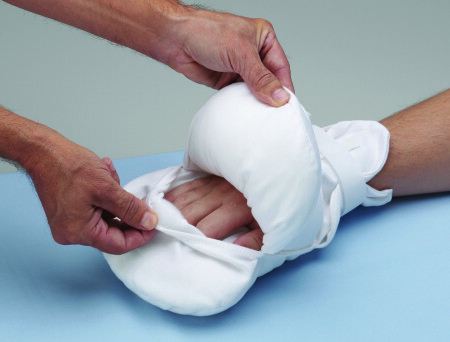 Posey Peek-A-Boo Hand Control Mitt One Size Fits Most – 1 Pair