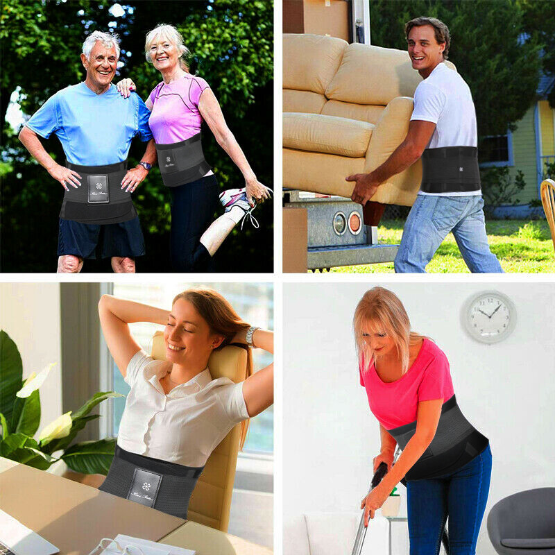 Back Support Lower Back Brace Pain Relief Lumbar Support Belt Sciatica Men/Women