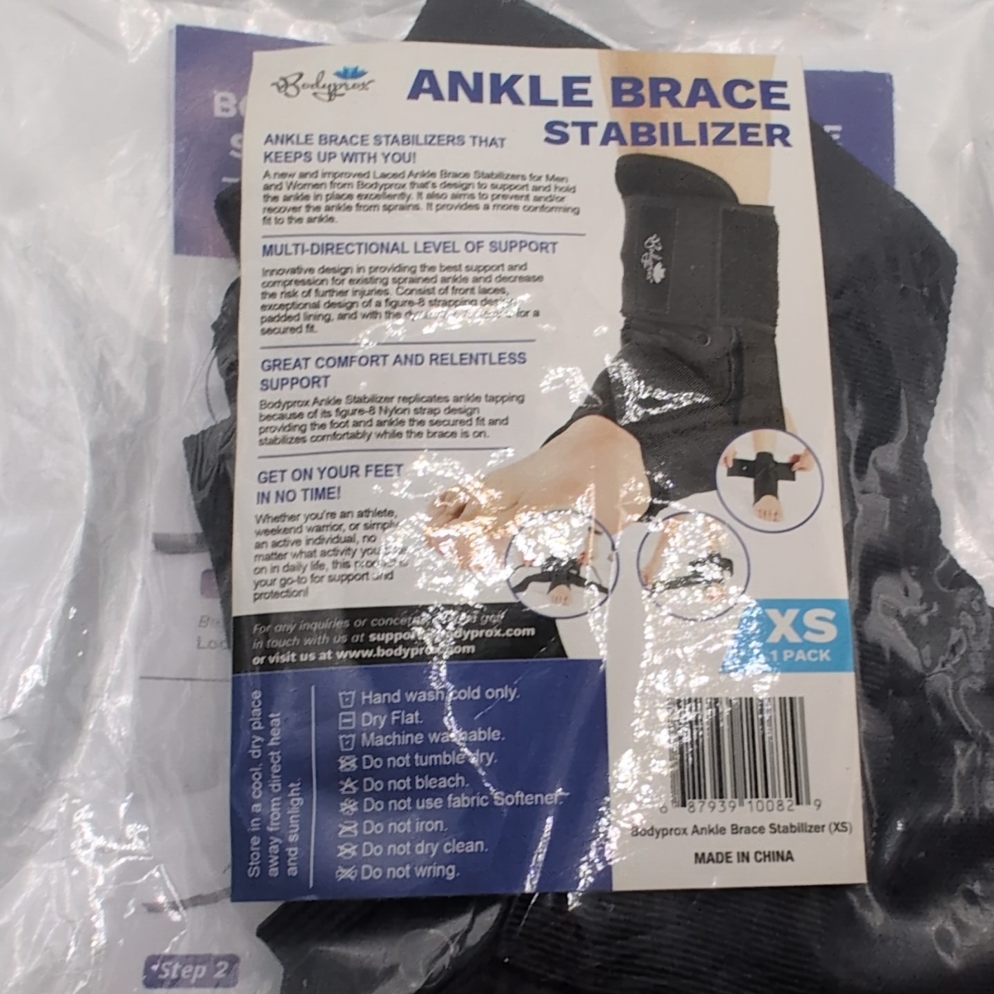 *Bodyprox* Ankle Brace Stabilizer 1 pack. Size-Xs Brand New Ships For Free
