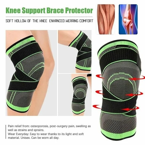 Knee Pads Knee Sleeve Compression Brace Support Arthritis Joints Protector Sport