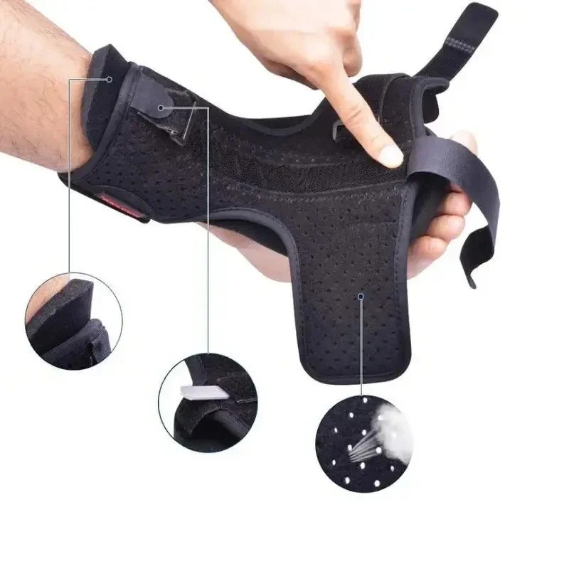 Night Splint Foot Drop Brace Adjustable Ankle Support Plantar Fasciitis Orthotic