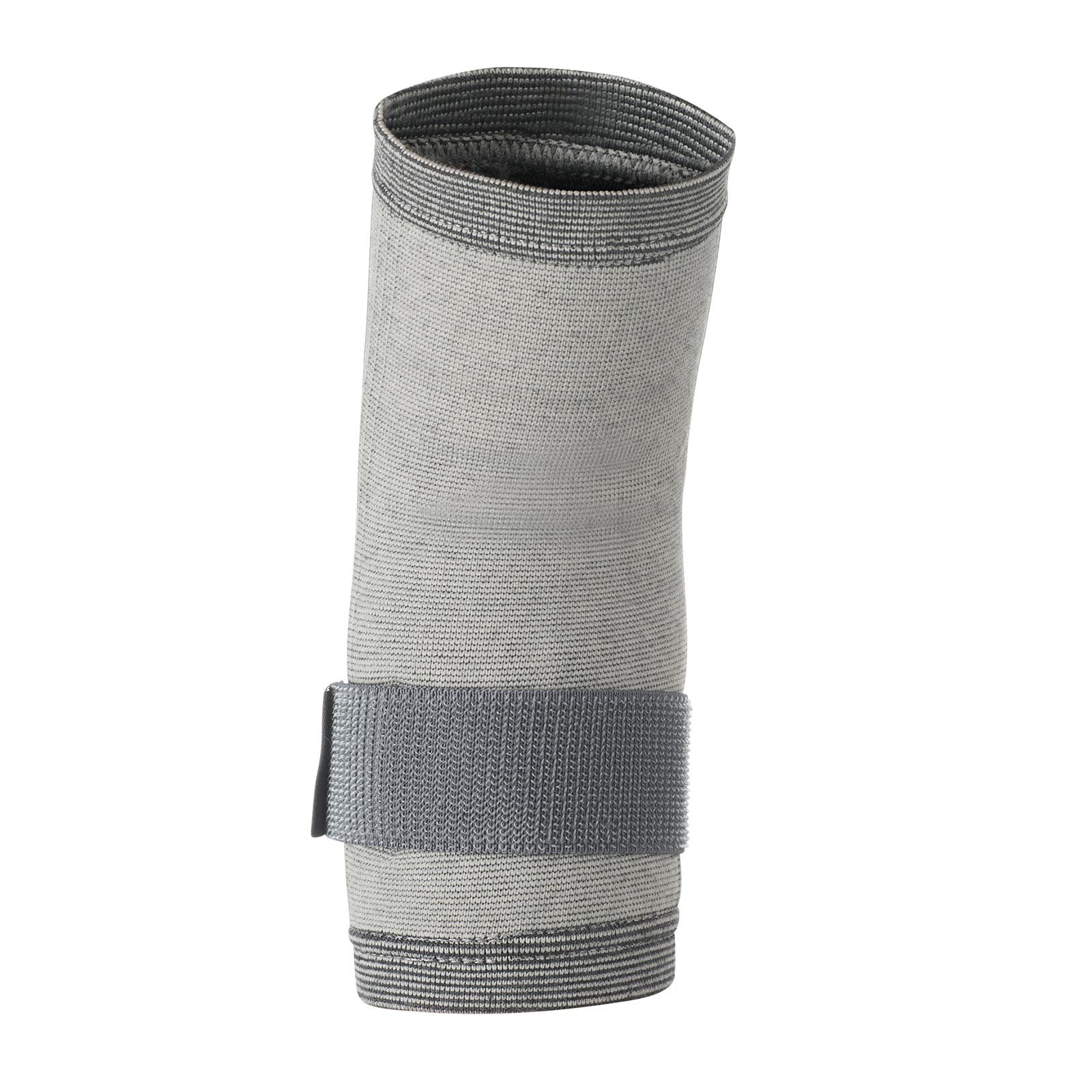 Rehband knitted elbow sleeve, support for work, Small / Medium, Grey