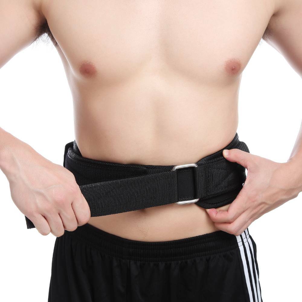 Waist Support Belt Heavy Weight Lifting Lumbar Work Lower Back Strap Brace CFR