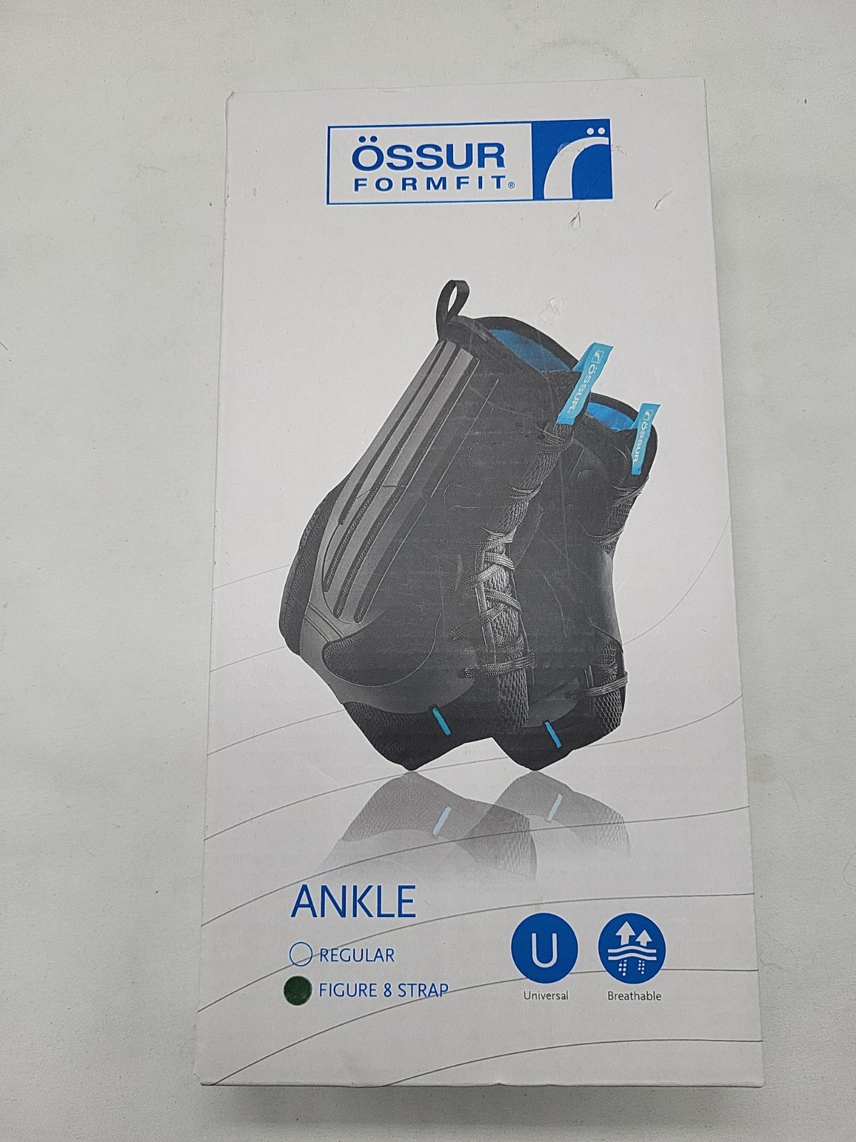 Ossur FormFit Ankle Brace W/Figure 8 Strap – Size XSmall – Universal – NIB