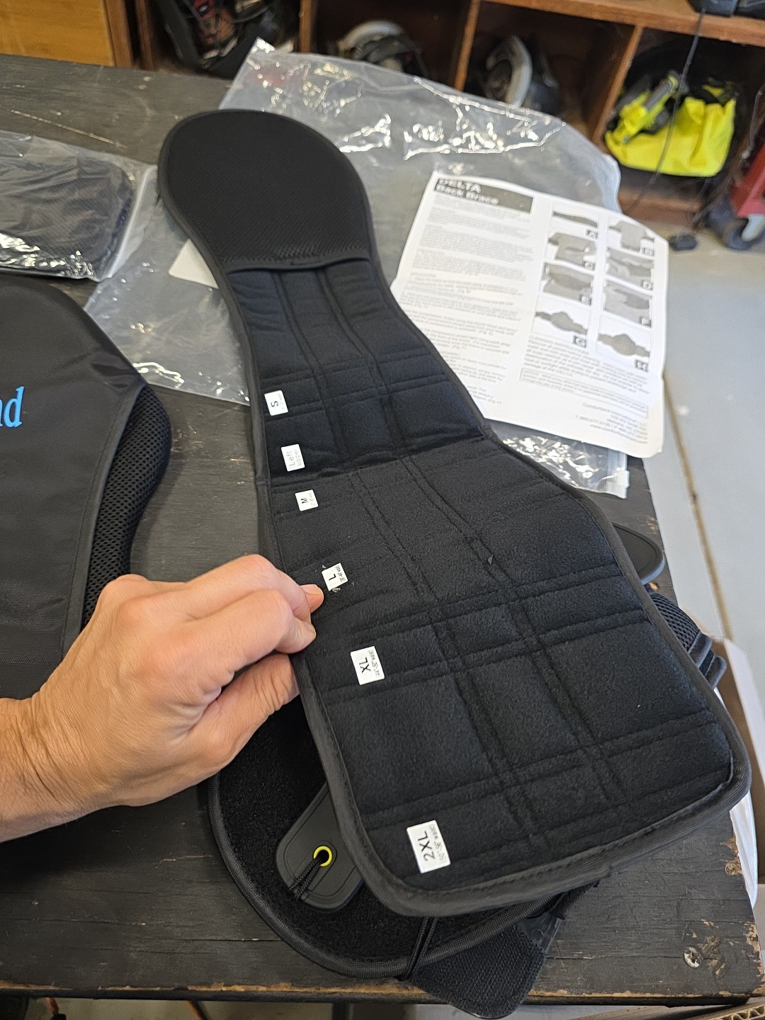 NEW Comfortland Delta 39 DL-59 L0637/L0650 Back Brace Universal Waist Medical